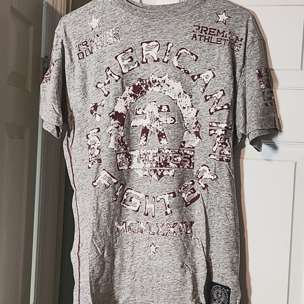 American fighter tshirt